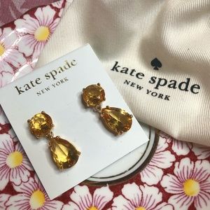 Kate Spade Topaz Drop Earrings